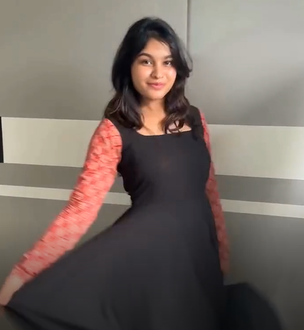 Georgette Anarkali Gown Set with Pants & Dupatta