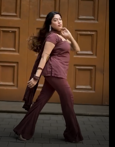 Vichitra Silk Suit Set with Gorgette Dupatta Premium Fabric  Comfortable Micro Inner  Festive & Party Wear Dress for Women