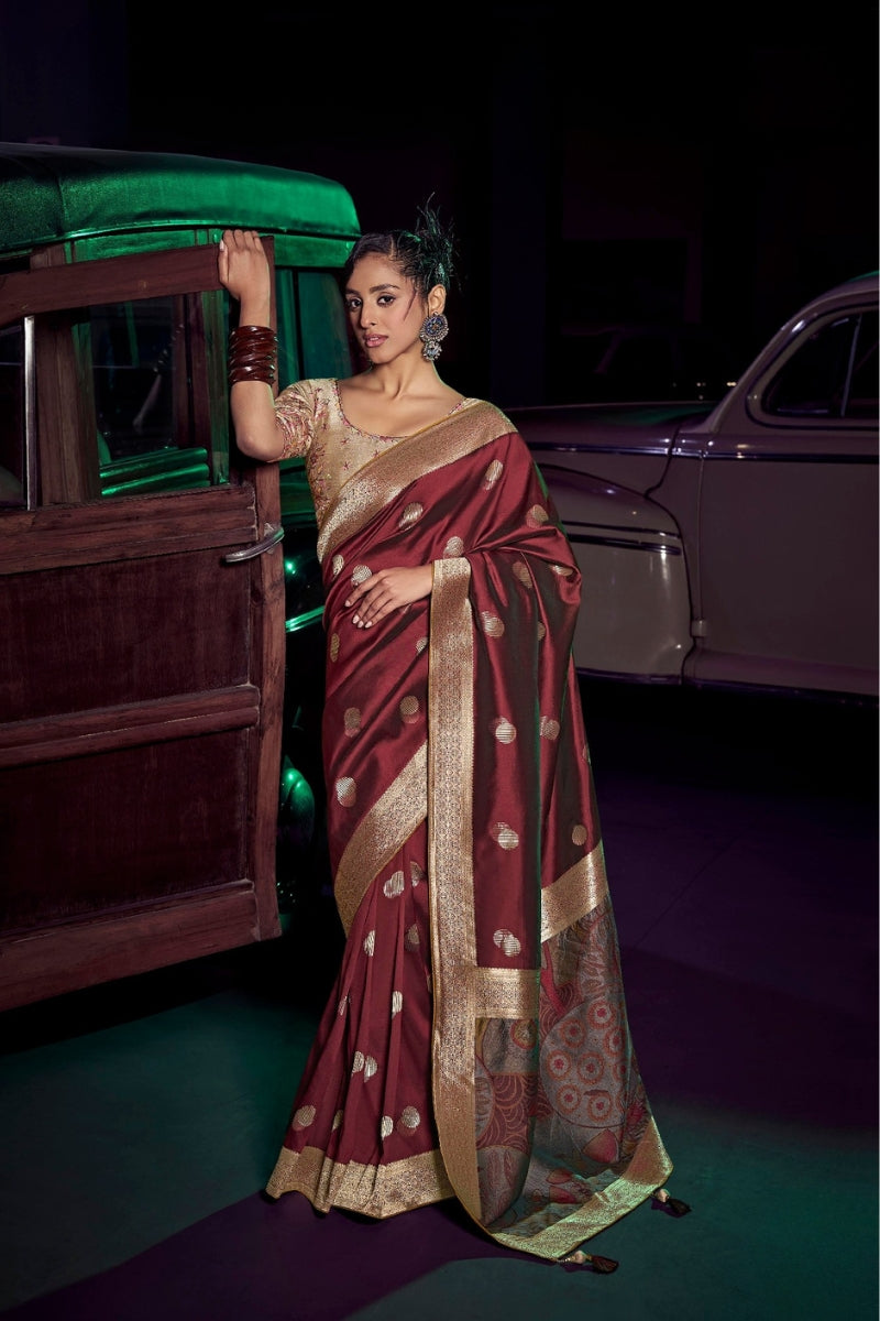 Elegant Handloom Silk Saree for Wedding & Festive Wear