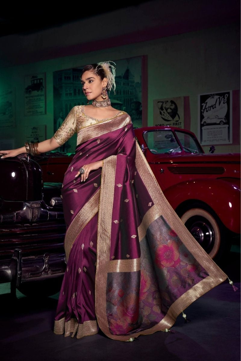 Elegant Handloom Silk Saree for Wedding & Festive Wear