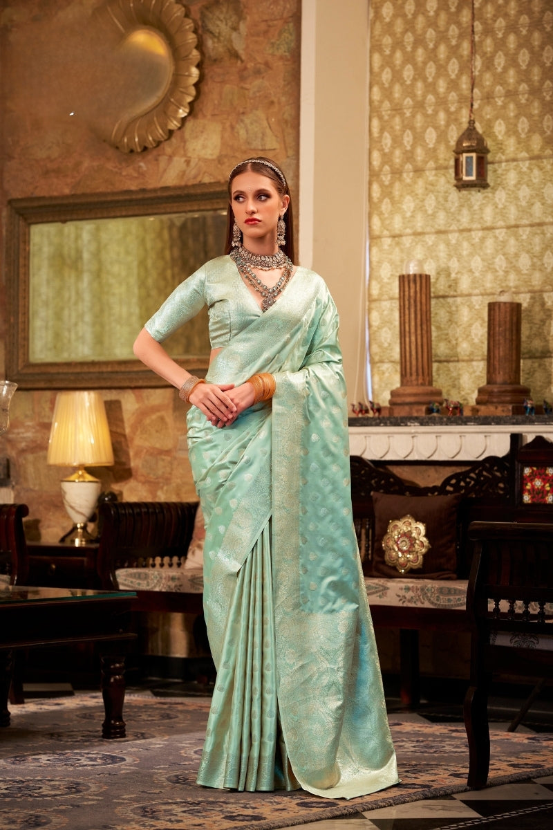 Luxurious Elegance & Graceful Drape for Festive and Everyday Wear