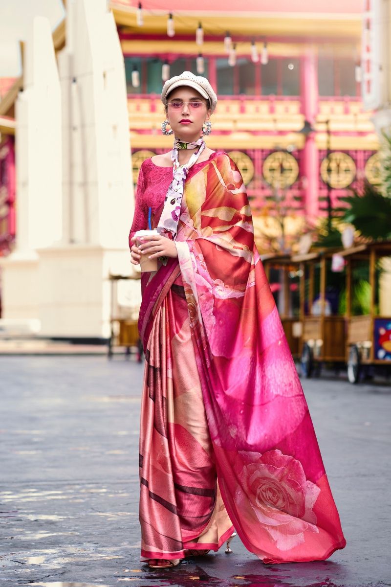 Elegant Designer Saree for Party & Festive Wear
