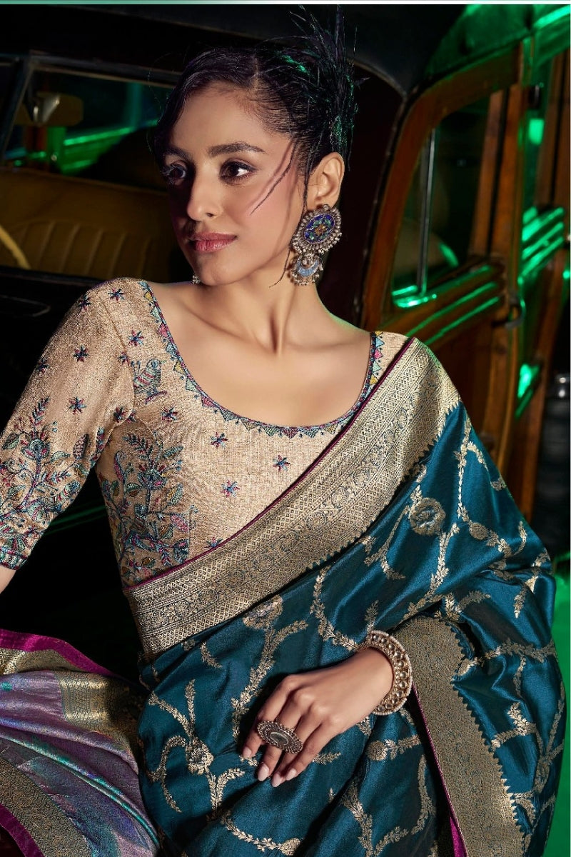 Elegant Handloom Silk Saree for Wedding & Festive Wear