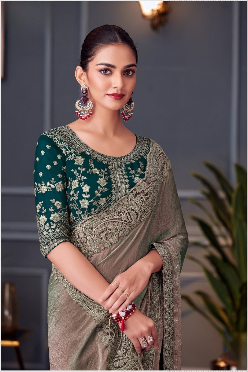 Luxurious Designer Saree for Wedding & Festive Wear
