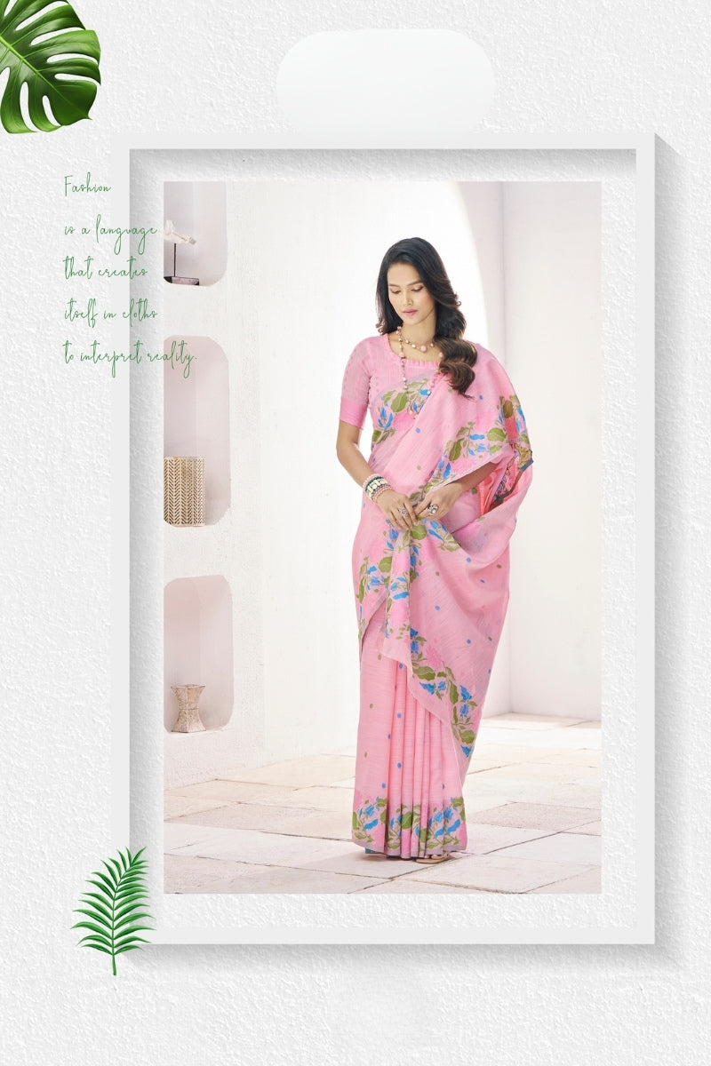 Lightweight Designer Saree for Everyday & Festive Elegance  Product Description: