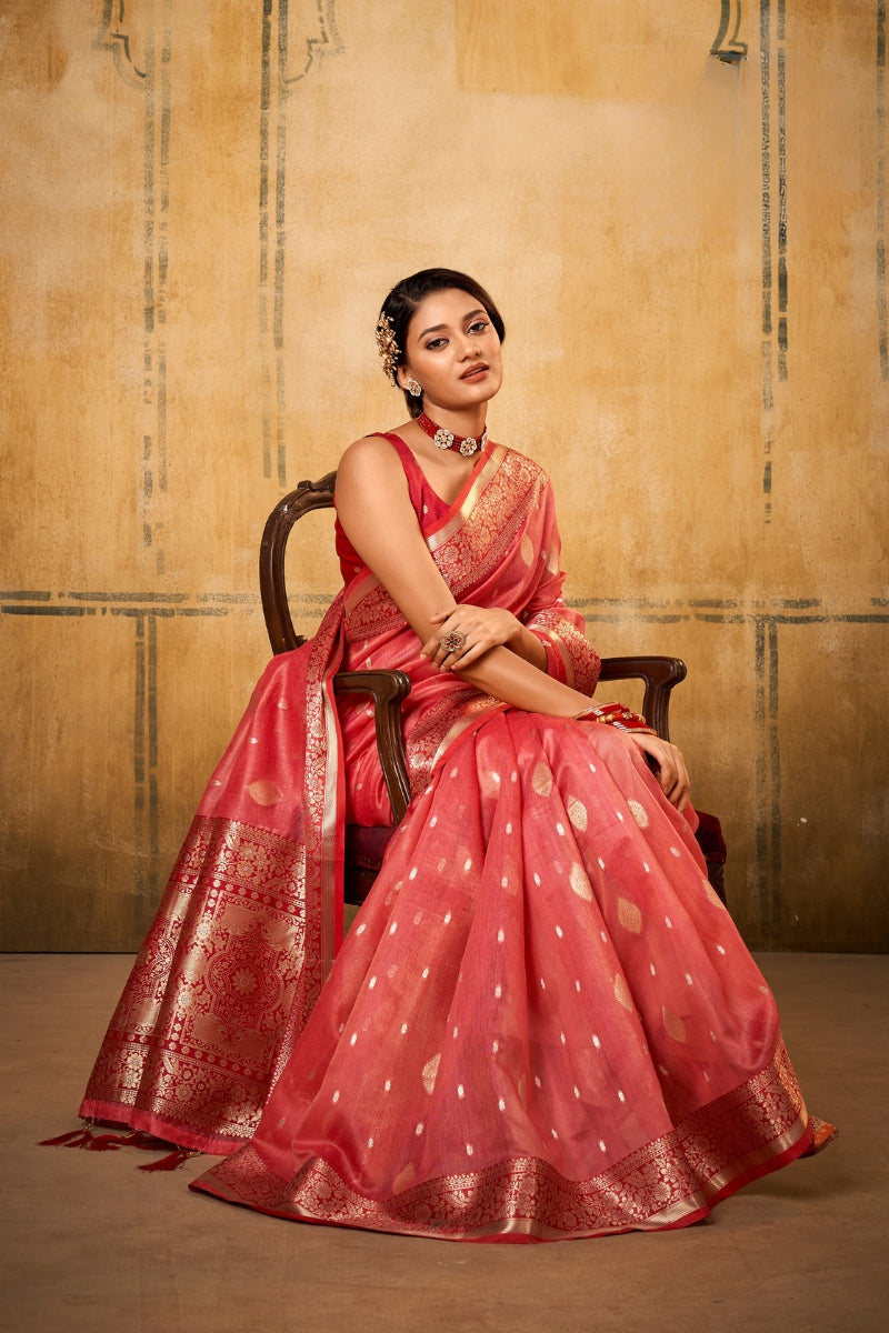Elegant Lightweight Saree for Party & Festive Wear