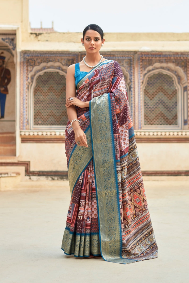 Dola Handloom Silk Saree Rich Texture & Elegant Look