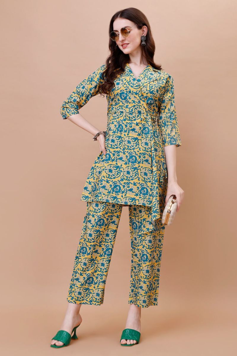 Elegant Summer Wear in American Crepe Fabric