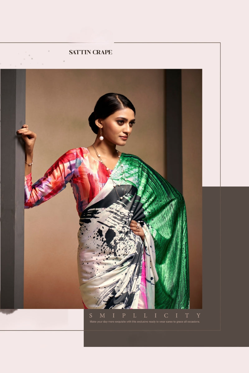 Elegant Designer Saree for Party, Wedding & Festive Wear