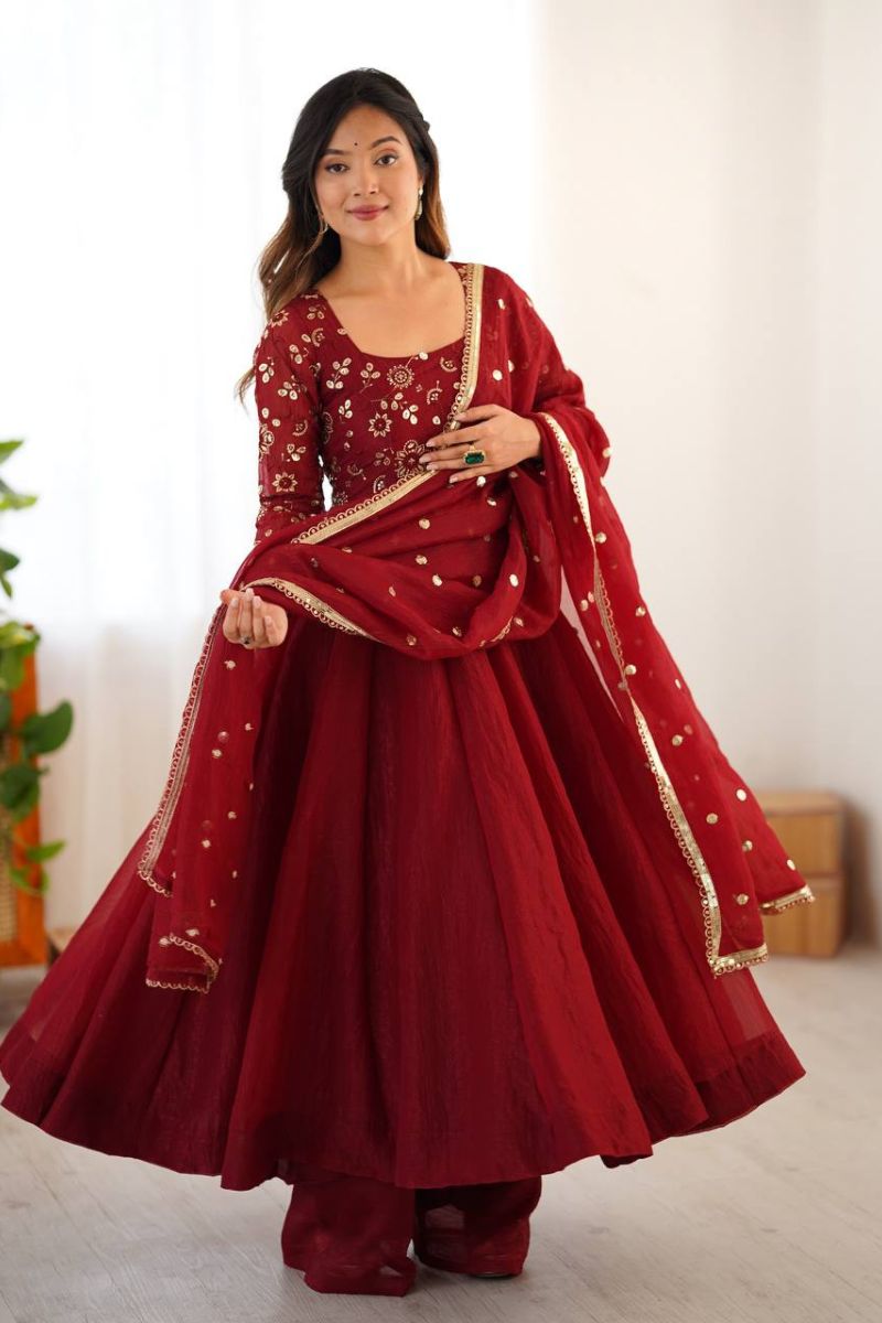 Fully Flared Party & Festive Wear Outfit