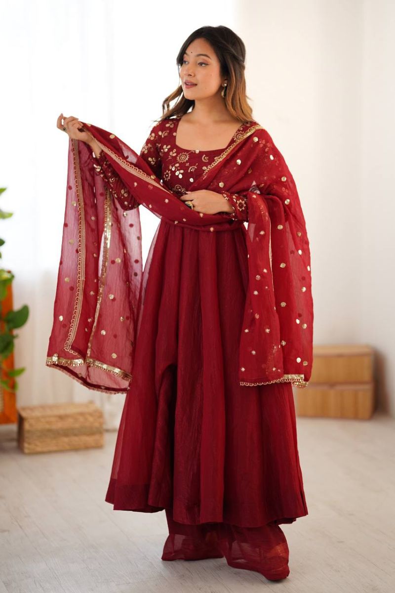 Fully Flared Party & Festive Wear Outfit
