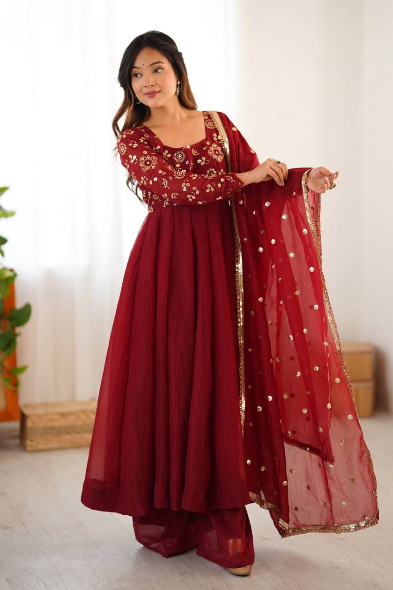 Fully Flared Party & Festive Wear Outfit