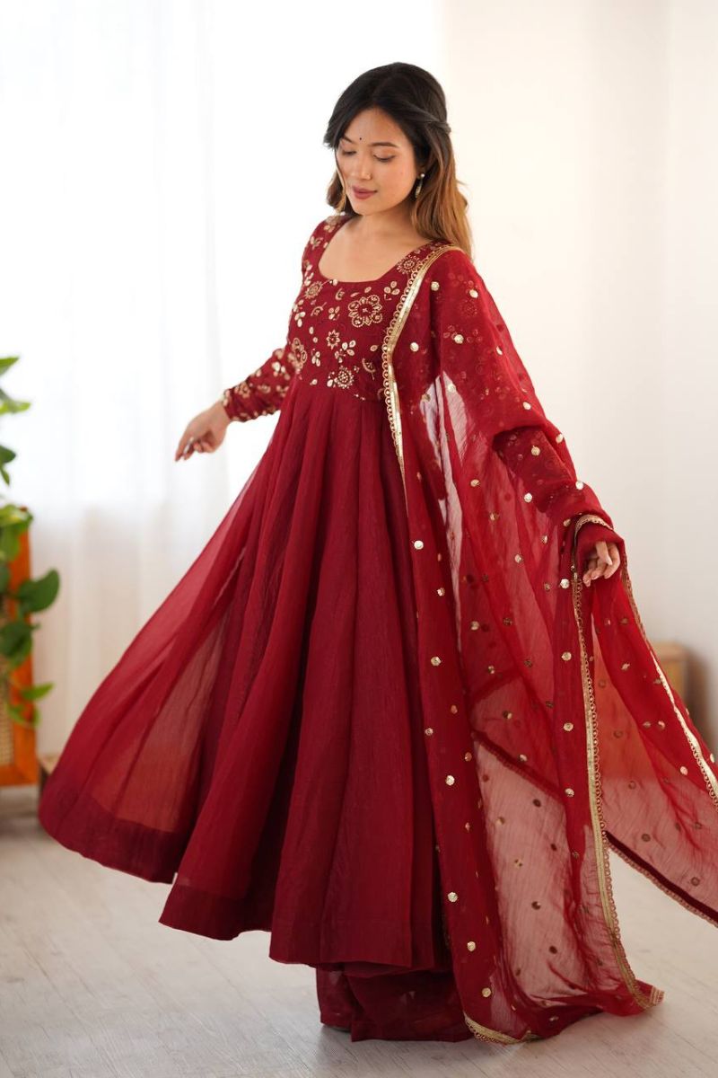 Fully Flared Party & Festive Wear Outfit