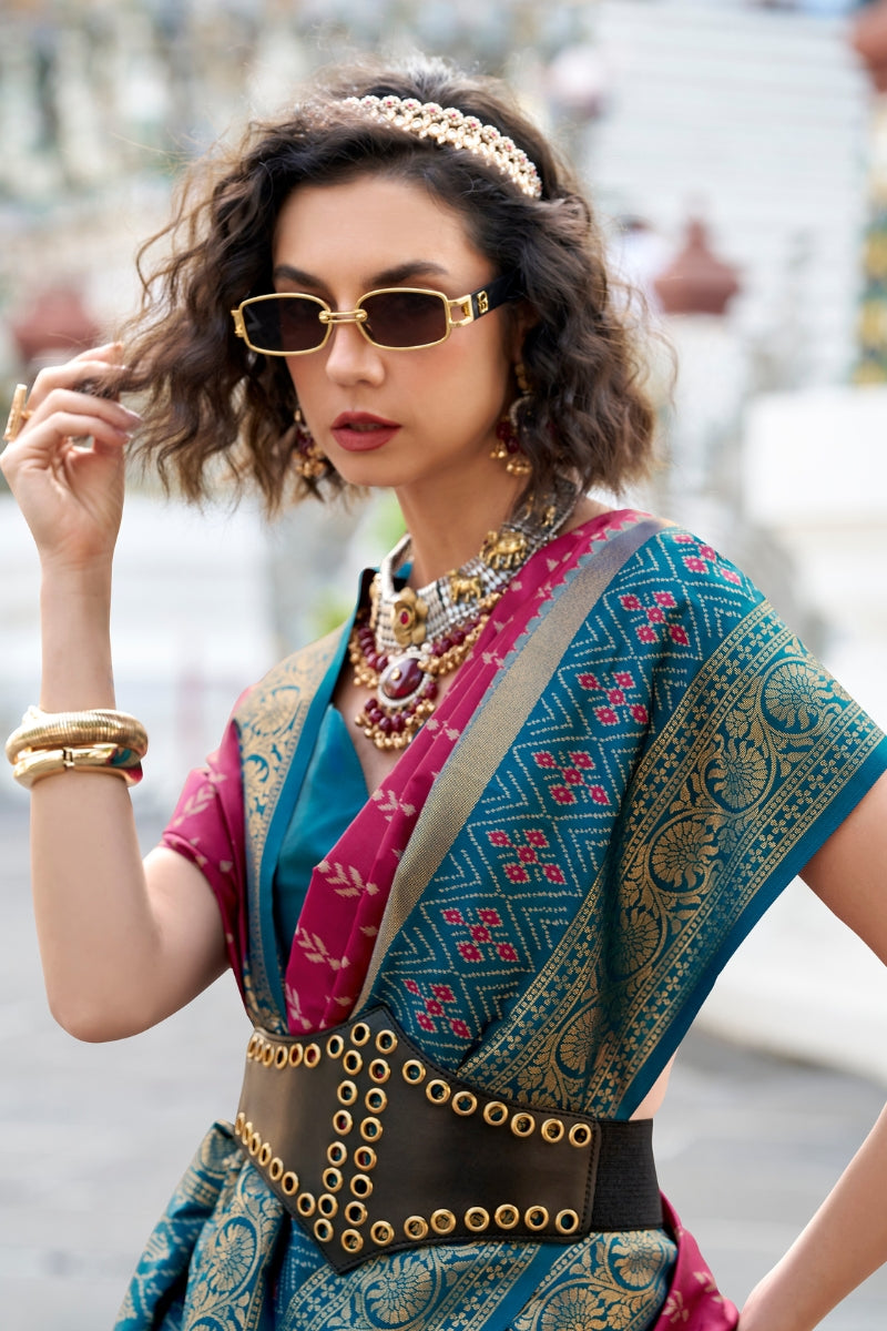 Authentic Handwoven Elegance with Artistic Patterns