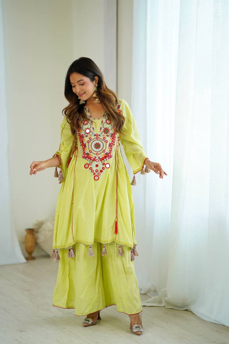 Comfortable Ethnic Co-Ord Set for Women