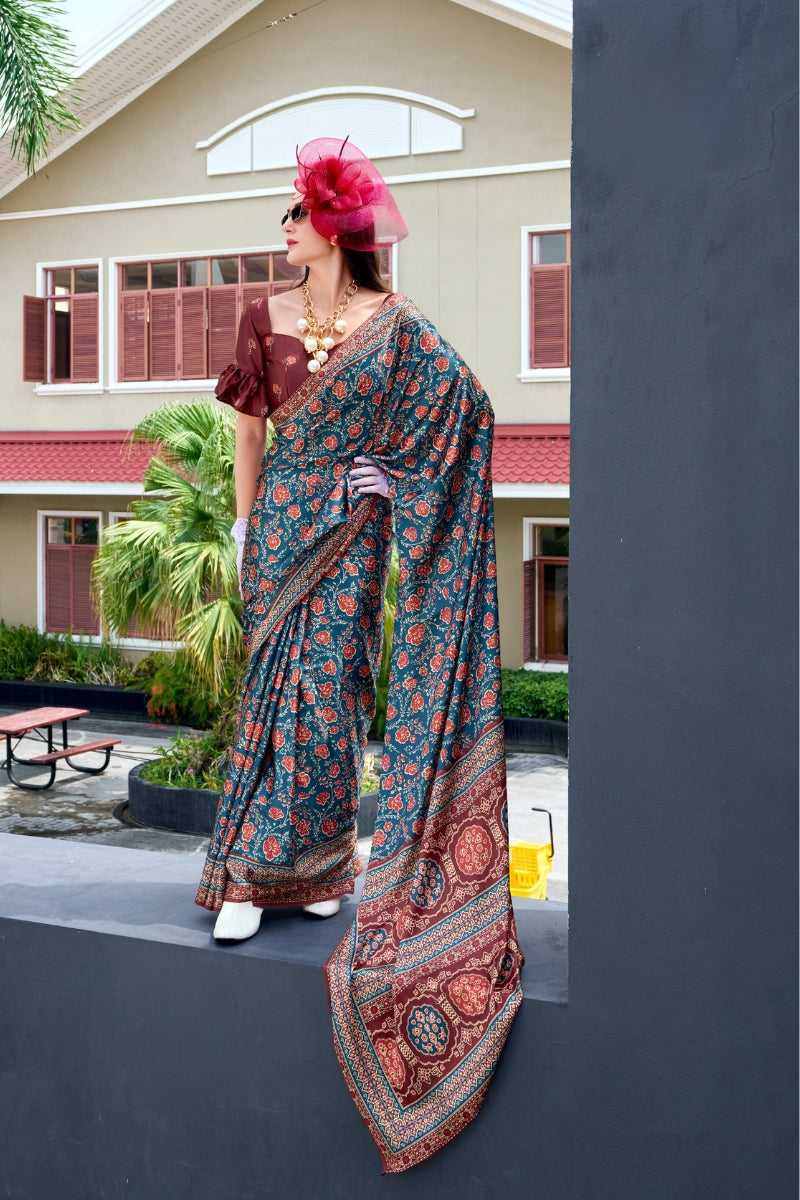 Elegant Traditional Handcrafted Saree for Women