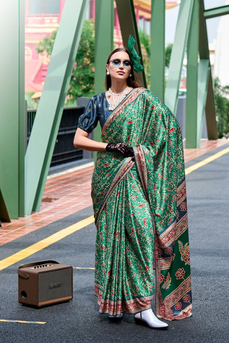 Elegant Traditional Handcrafted Saree for Women