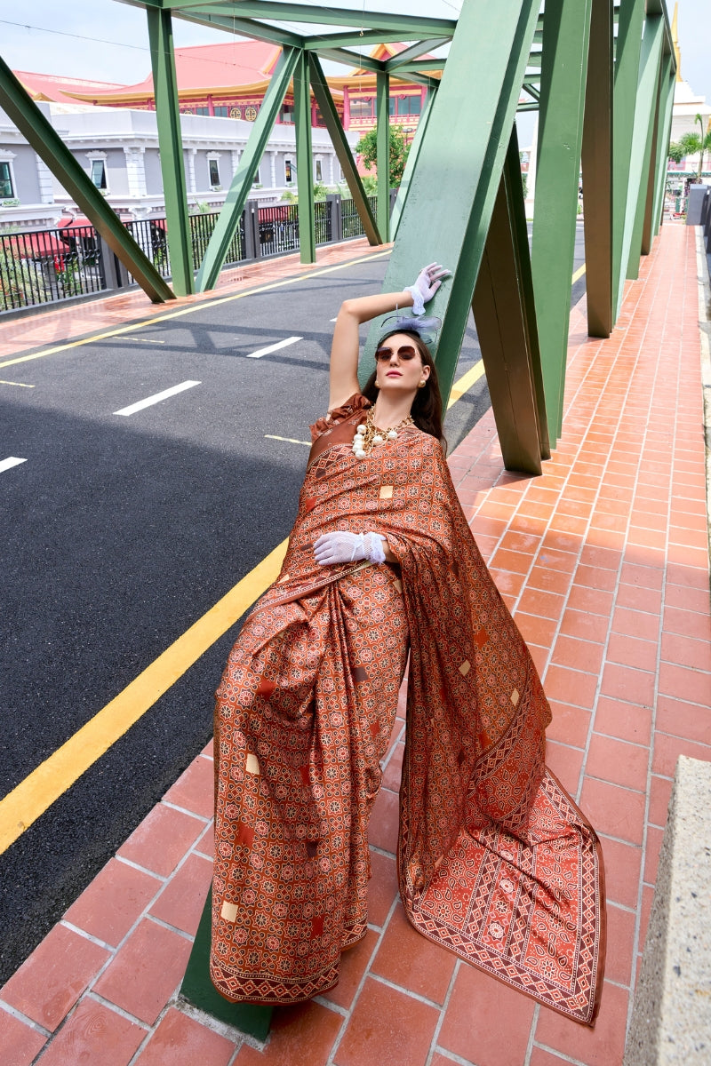 Elegant Traditional Handcrafted Saree for Women