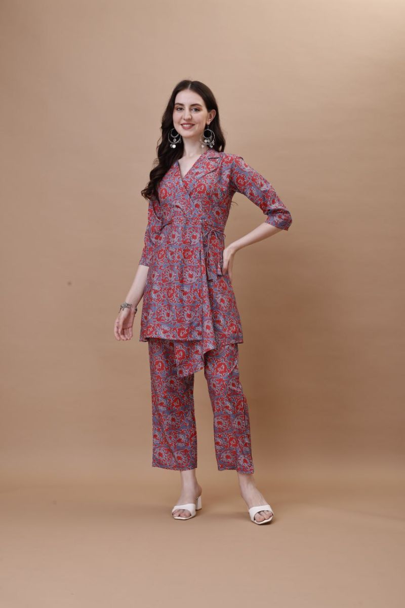 Elegant Summer Wear in American Crepe Fabric