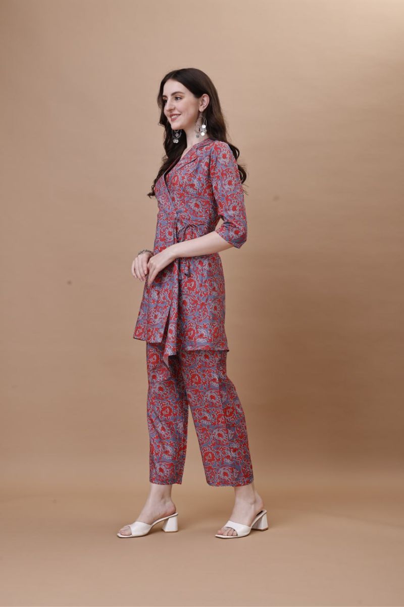 Elegant Summer Wear in American Crepe Fabric