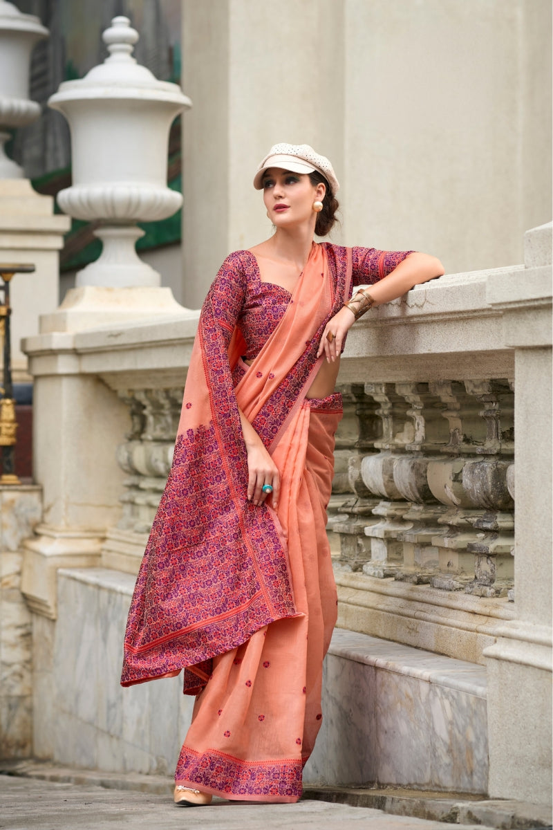 Lightweight & Breathable Saree for Everyday Elegance and Comfort