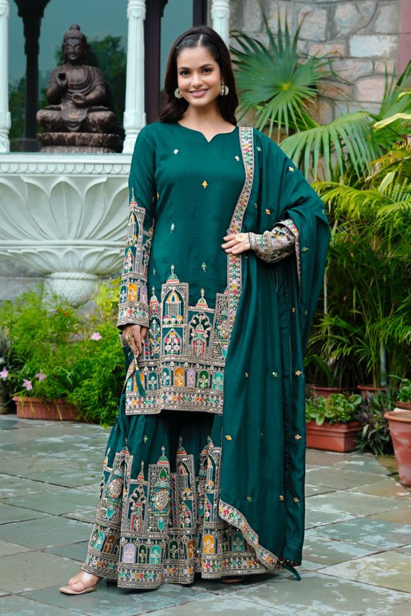 Fully Stitched Party & Festive Wear Outfit