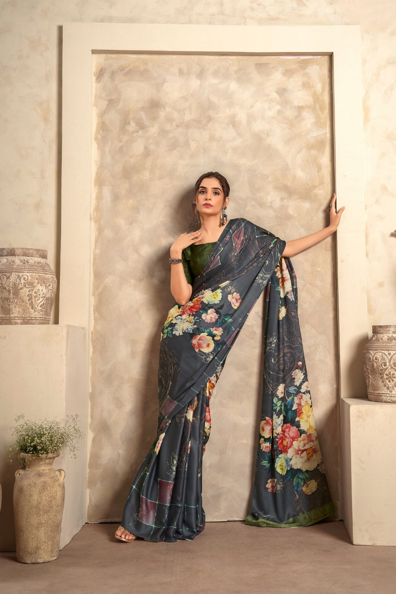 Luxurious Silken Drape with Elegant Modern Design
