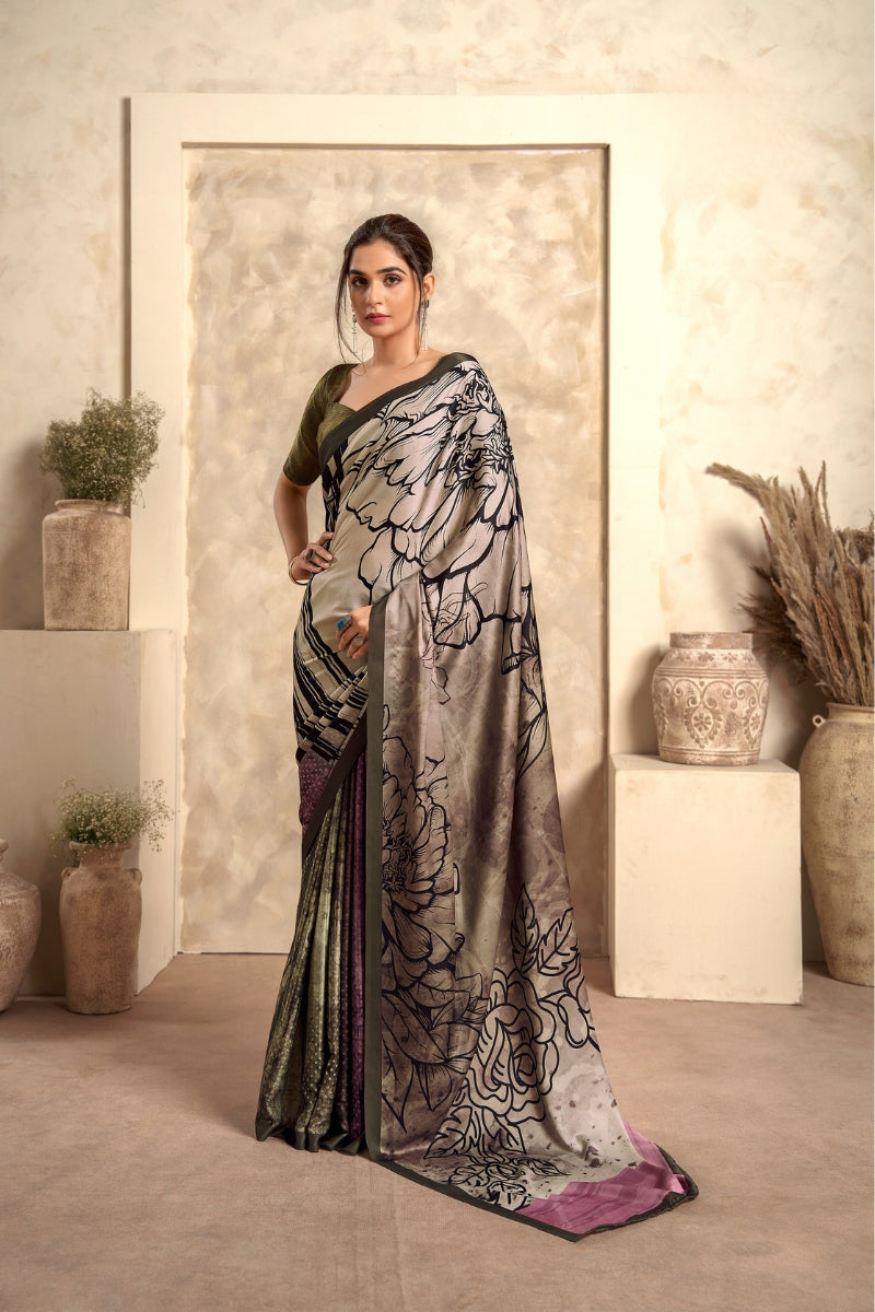 Luxurious Silken Drape with Elegant Modern Design