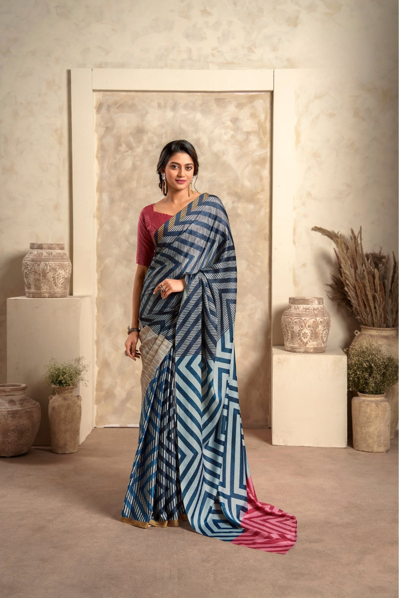 Luxurious Silken Drape with Elegant Modern Design